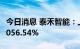 今日消息 泰禾智能：上半年净利润同比增长1056.54%