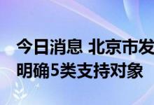 今日消息 北京市发文促进跨境电子商务发展 明确5类支持对象