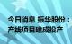 今日消息 振华股份：全资子公司三氯化铬生产线项目建成投产