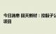 今日消息 回天新材：控股子公司拟投资扩建太阳能电池背膜项目