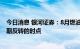 今日消息 银河证券：8月燃油附加费下调，把握航空行业周期反转的时点