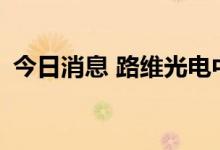 今日消息 路维光电中签号出炉 共约2.3万个