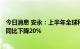 今日消息 安永：上半年全球科技业并购金额达6270亿美元 同比下降20%