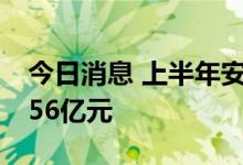 今日消息 上半年安徽省生命健康产业投资2556亿元