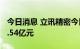 今日消息 立讯精密今日涨停 1家机构净买入1.54亿元