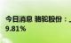 今日消息 骆驼股份：上半年净利润同比下降59.81%