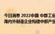 今日消息 2022中国 中部工业博览会在江西南昌开幕 500家海内外制造企业构建中部产业共享平台