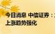 今日消息 中信证券：加息因素压制弱化 金价上涨趋势强化