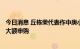 今日消息 丘栋荣代表作中庚小盘价值基金将于8月15日暂停大额申购