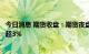 今日消息 期货收盘：期货夜盘收盘多数上涨，低硫燃料油涨超3%