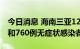 今日消息 海南三亚12日新增 472例确诊病例和760例无症状感染者