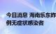 今日消息 海南乐东昨日新增204例确诊和19例无症状感染者