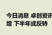 今日消息 卓创资讯：上半年肉禽饲料量减价增 下半年或反转