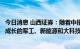 今日消息 山西证券：随着中报预期的逐渐明朗，持续关注高成长的军工、新能源和大科技板块