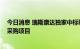 今日消息 瑞斯康达独家中标歌华有线2022年度机架型OLT采购项目