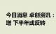 今日消息 卓创资讯：上半年肉禽饲料量减价增 下半年或反转