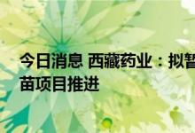 今日消息 西藏药业：拟暂停俄罗斯疫苗 新冠肺炎腺病毒疫苗项目推进