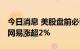 今日消息 美股盘前必读：三大股指期货走高 网易涨超2%