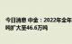 今日消息 中金：2022年全年锌供需缺口从此前预测的39万吨扩大至46.6万吨