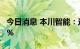 今日消息 本川智能：达晨创通拟减持不超2.5%