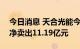 今日消息 天合光能今日跌15.07%  4家机构净卖出11.19亿元