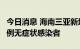 今日消息 海南三亚新增370例确诊病例、465例无症状感染者