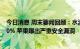 今日消息 周末要闻回顾：水滴筹回应筹款中介抽成最高达70% 苹果曝出严重安全漏洞