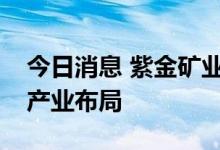 今日消息 紫金矿业：控股龙净环保有助完善产业布局