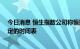 今日消息 恒生指数公司称恒指成份股数量达到80个没有固定的时间表