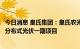 今日消息 皇氏集团：皇氏农光互补公司拟投建宾阳县新能源分布式光伏一期项目