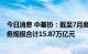 今日消息 中基协：截至7月底证券期货经营机构私募资管业务规模合计15.87万亿元