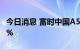 今日消息 富时中国A50指数期货涨幅扩大至1%