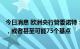 今日消息 欧洲央行管委诺特：更希望在9月份加息50个基点，或者甚至可能75个基点