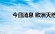 今日消息 欧洲天然气期货下跌20%