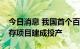 今日消息 我国首个百万吨级碳捕集利用与封存项目建成投产