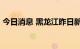 今日消息 黑龙江昨日新增本土确诊病例11例