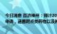 今日消息 百济神州：预计2024年开始每年将有10+项IND申请，涵盖靶点类药物以及肿瘤免疫类药物