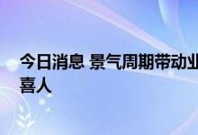 今日消息 景气周期带动业绩增长 有色金属行业上半年增势喜人