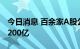 今日消息 百余家A股公司半年度派现累计超2200亿