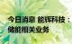 今日消息 能辉科技：控股公司正在开展熔盐储能相关业务