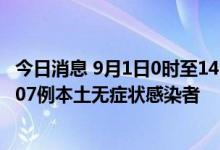今日消息 9月1日0时至14时 西藏新增26例本土确诊病例和207例本土无症状感染者