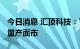 今日消息 汇顶科技：TWS产品最早今年年底量产面市