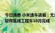 今日消息 小米造车进展：无意代工和收购，坚持自建工厂 软件集成工程车10月完成