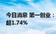 今日消息 第一创业：股东华熙昕宇拟减持不超1.74%