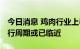 今日消息 鸡肉行业上半年亏多盈少 新一轮上行周期或已临近