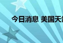 今日消息 美国天然气期货日内走低3%