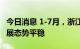 今日消息 1-7月，浙江互联网行业经济整体发展态势平稳