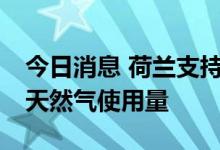 今日消息 荷兰支持强制欧盟成员国削减15%天然气使用量