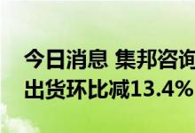 今日消息 集邦咨询：预计第三季度笔电面板出货环比减13.4%