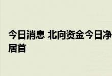今日消息 北向资金今日净卖出0.87亿元   招商银行净卖出额居首